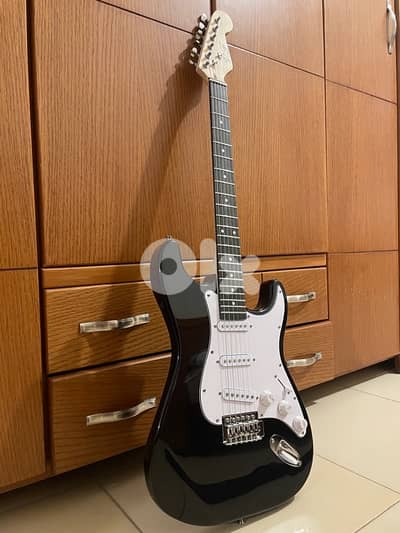 ESTE Black Stratocaster Electric Guitar