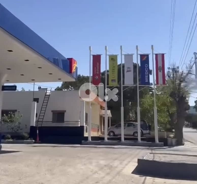 فرصة استثمار جنب محطة بنزين في الشوف 0