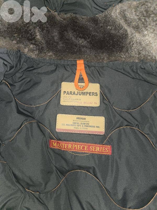 PARAJUMPERS  Masterpiece Kodiak Parka – Classic Edition (Black) 2 in 1 3