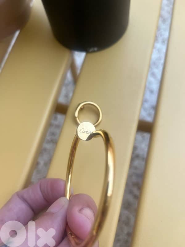 Set Bracelet and ring Clou 0