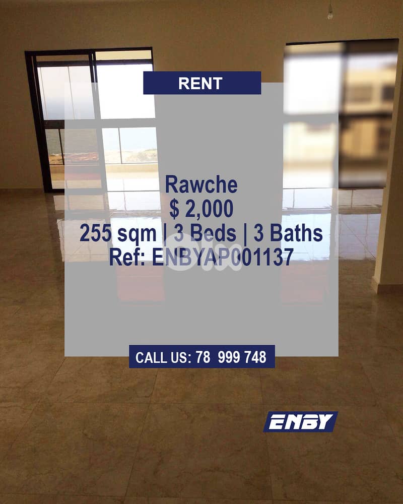 Apartment for Rent Rawche | Prime Location | Open SeaView | Hot Deal 0