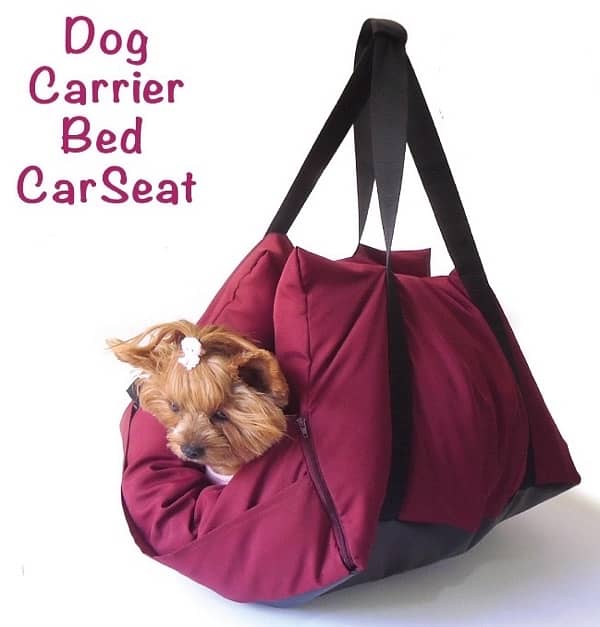 pet Bed, carrier and safe car seat at the same time 2