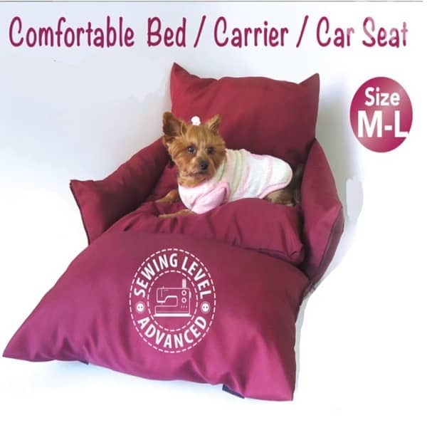 pet Bed, carrier and safe car seat at the same time 3