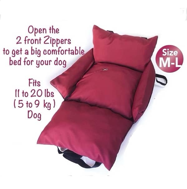 pet Bed, carrier and safe car seat at the same time 4
