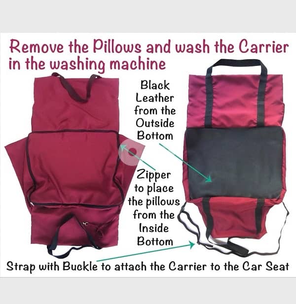 pet Bed, carrier and safe car seat at the same time 7