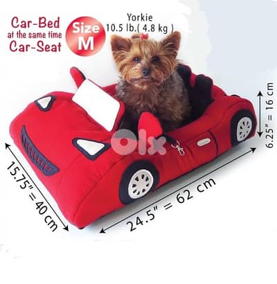 pet bed and safe car seat at the same time