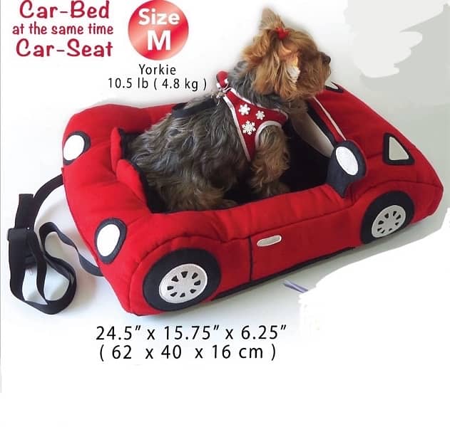 pet dog cat bed and safe car seat at the same time 1