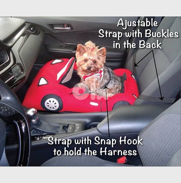 pet dog cat bed and safe car seat at the same time 2