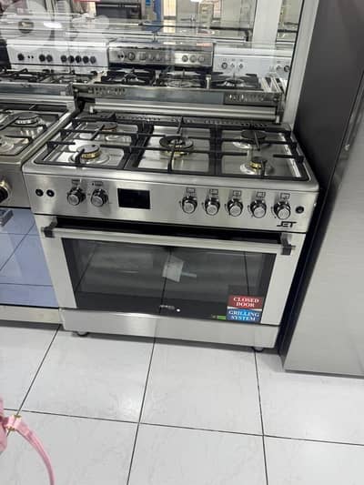 Gas General Gold 90cm Wide فرن غاز جنرال غولد عريض