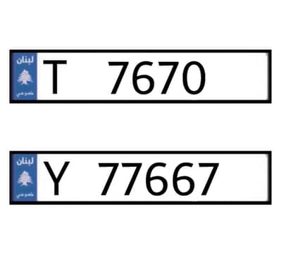 T   7670   &   Y   77667