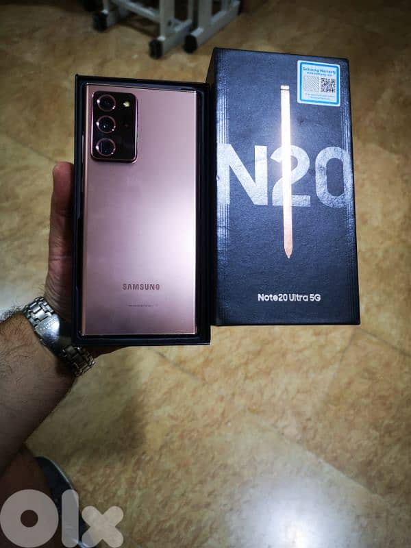 Samsung Galaxy Note 20 Ultra ( 24 Gb Ram and 256 GB Memory)  like New 0