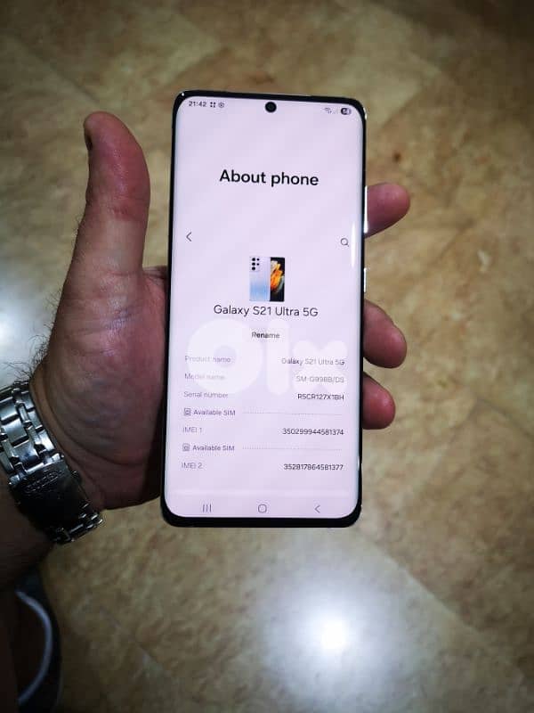 Samsung Galaxy S21 Ultra 5G ( 24GB Ram and 256 GB Memory) like New 8