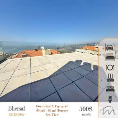 Bikfaya-Bhorsaf | Signature 50m² Rooftoop + 60m² 2 Terraces | Floor 2
