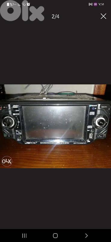 راديو سياره cd بلوتوس و فلاش ميموري