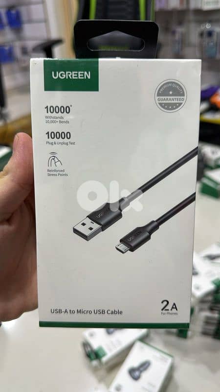 Ugreen usb-a to micro 1m black 0