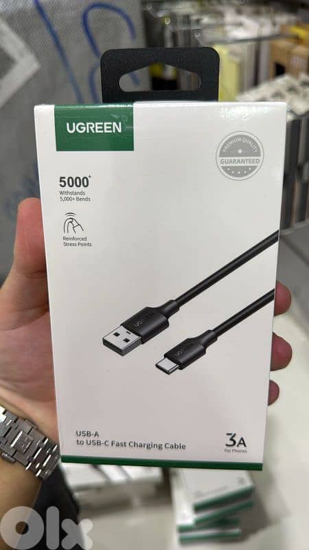Ugreen usb-a to usb-c 1m black 0