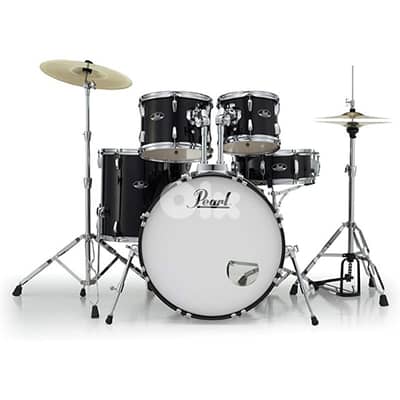Pearl RS525SC/C Roadshow 5-piece Drum Set - Jet Black