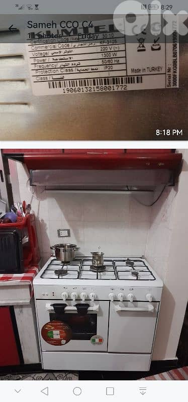 Led TV, fridge, gaz oven, Electrical oven 1