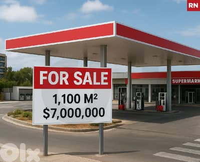 prime gas station property -  Sin El Fil / سن الفيل REF#RN128349