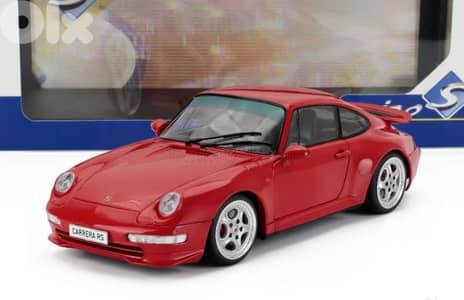 Porsche 911 993 Carrera RS 1997 diecast car model 1;18.
