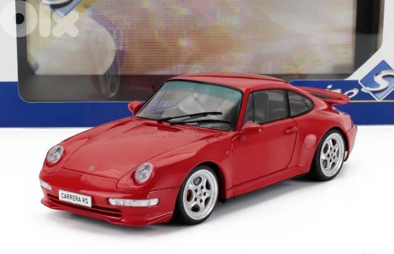 Porsche 911 993 Carrera RS 1997 diecast car model 1;18. 0