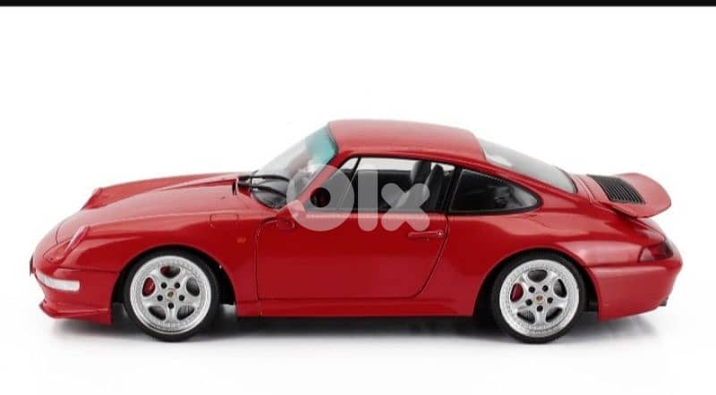 Porsche 911 993 Carrera RS 1997 diecast car model 1;18. 1