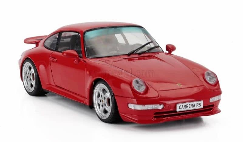 Porsche 911 993 Carrera RS 1997 diecast car model 1;18. 3