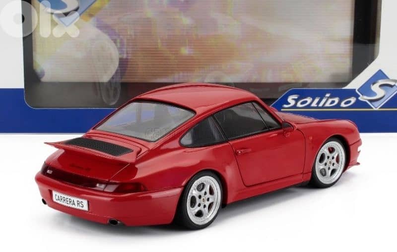 Porsche 911 993 Carrera RS 1997 diecast car model 1;18. 4