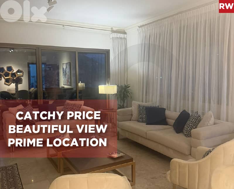 Elegant 185sqm Apartment with  Stunning View in Mar Takla REF#RW128357 0