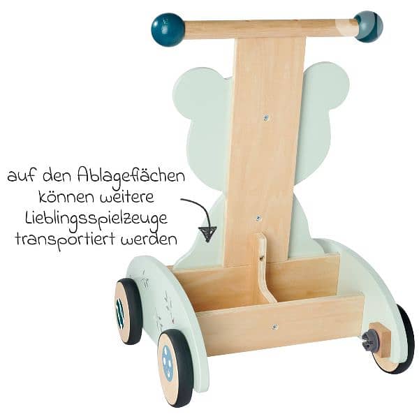 eichhorn push-along wooden baby walker 2