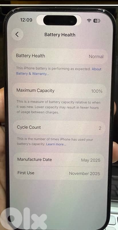 SUPER CLEAN iPhone 15 Pro 512GB (battery 100%) 0