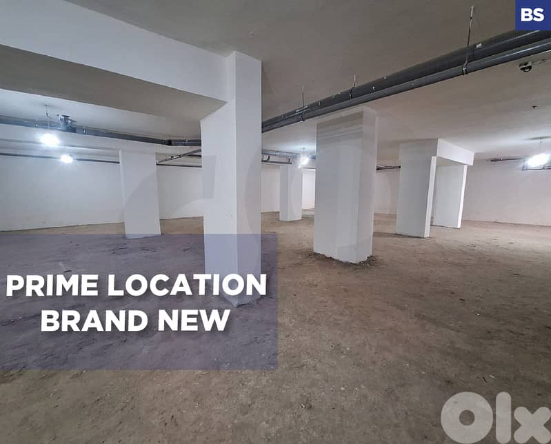 warehouse, prime location in Zalka midline Highway/الزلقا REF#BS128368 0