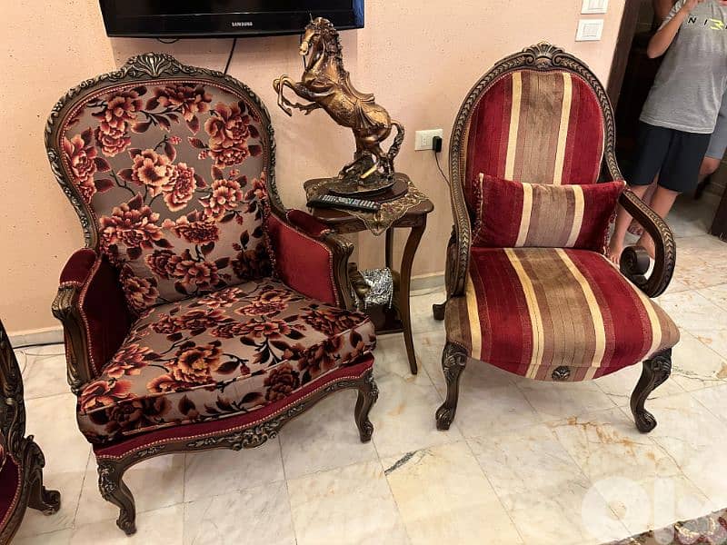 طقم كنبايات 7