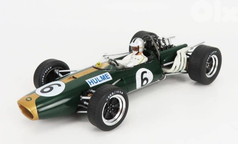 Denny Hulme Brabham BT20 (British GP 1966) diecast car model 1;18 1