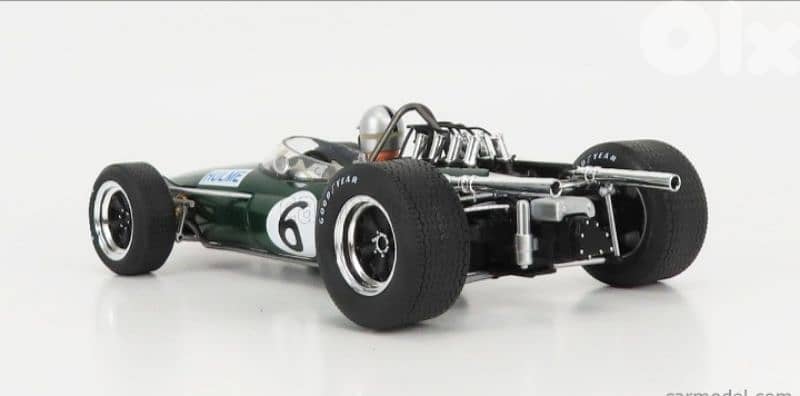 Denny Hulme Brabham BT20 (British GP 1966) diecast car model 1;18 3