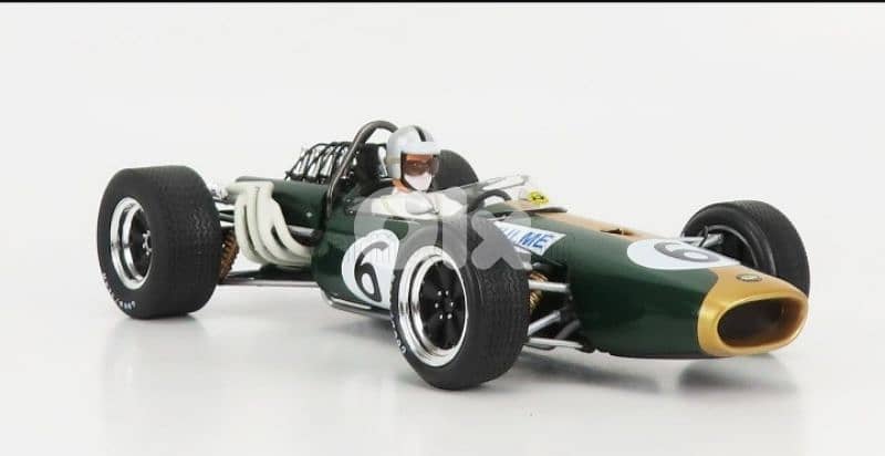 Denny Hulme Brabham BT20 (British GP 1966) diecast car model 1;18 4