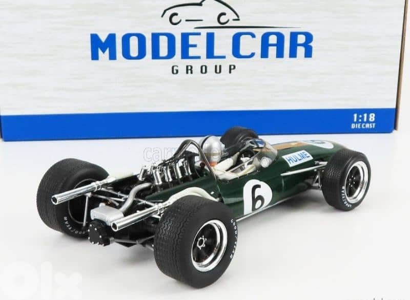 Denny Hulme Brabham BT20 (British GP 1966) diecast car model 1;18 5