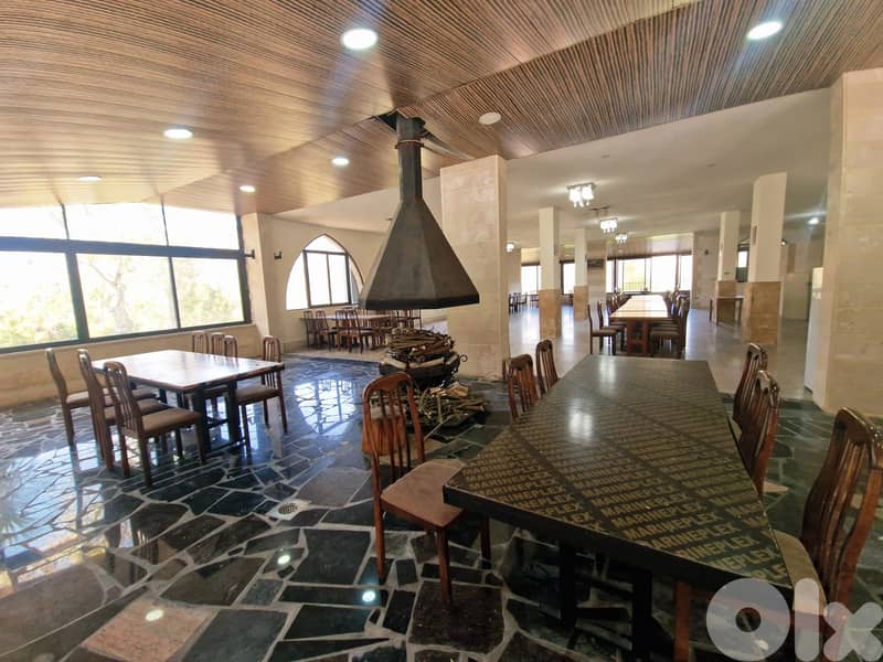 L19678 - Restaurant with 6 Chalets For Rent in Abdelle - Batroun 1