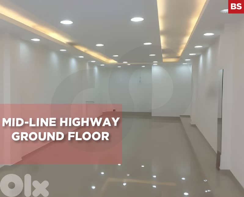 Prime Location, ground Floor, metn, zalka/الزلقا  REF#BS128370 0