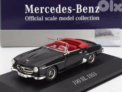 Mercedes 190 SL 1955 diecast car model 1;43.