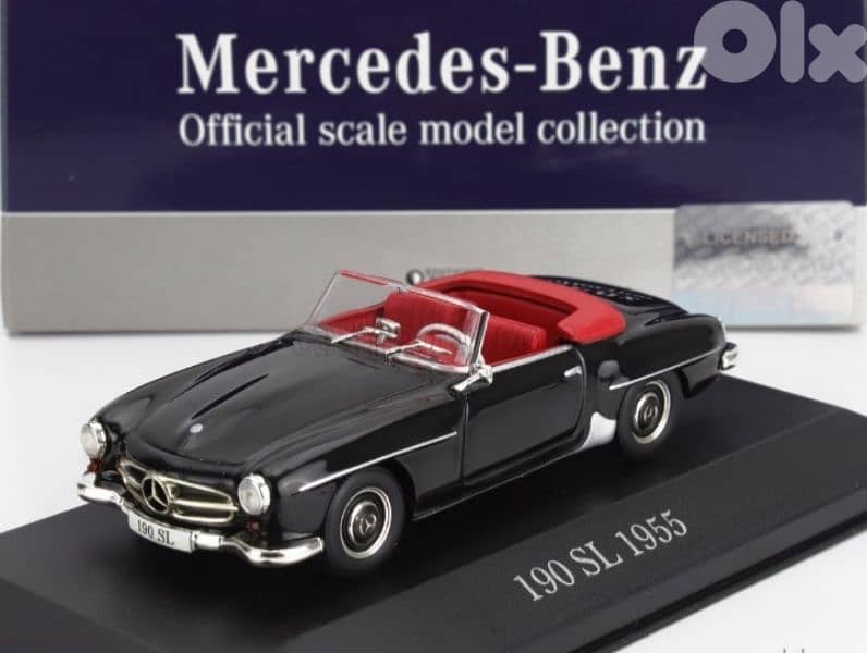 Mercedes 190 SL 1955 diecast car model 1;43. 0