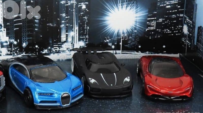 Hot Wheels 4 car set diecast model 1;64 3
