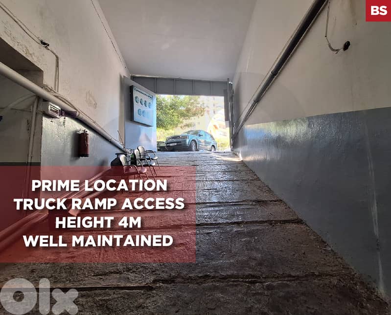 PRIME LOCATION TRUCK RAMP ACCESS HEIGHT 4M -New Jdeideh  REF#BS128378 0