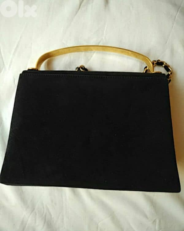 Old velvet handbag (handmade) - Not Negotiable 1