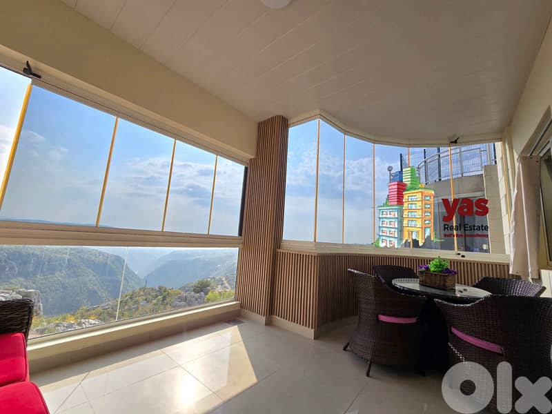 Feytroun 110m2 | Furnished Chalet | Gated | Astonishing View | DA 2