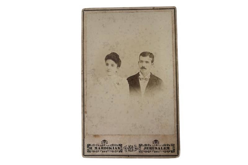 Antique H. Mardikian Jerusalem Photograph (Late 19th Century] 0