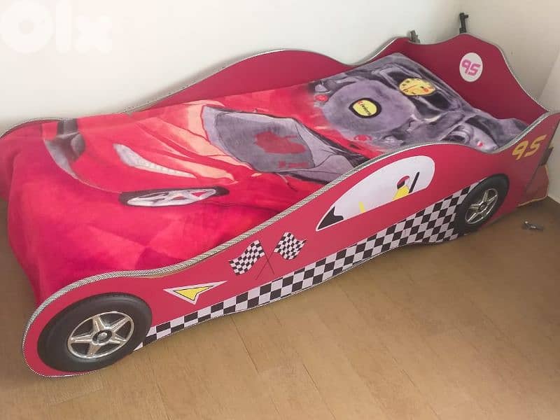 kids car bedroom single 1