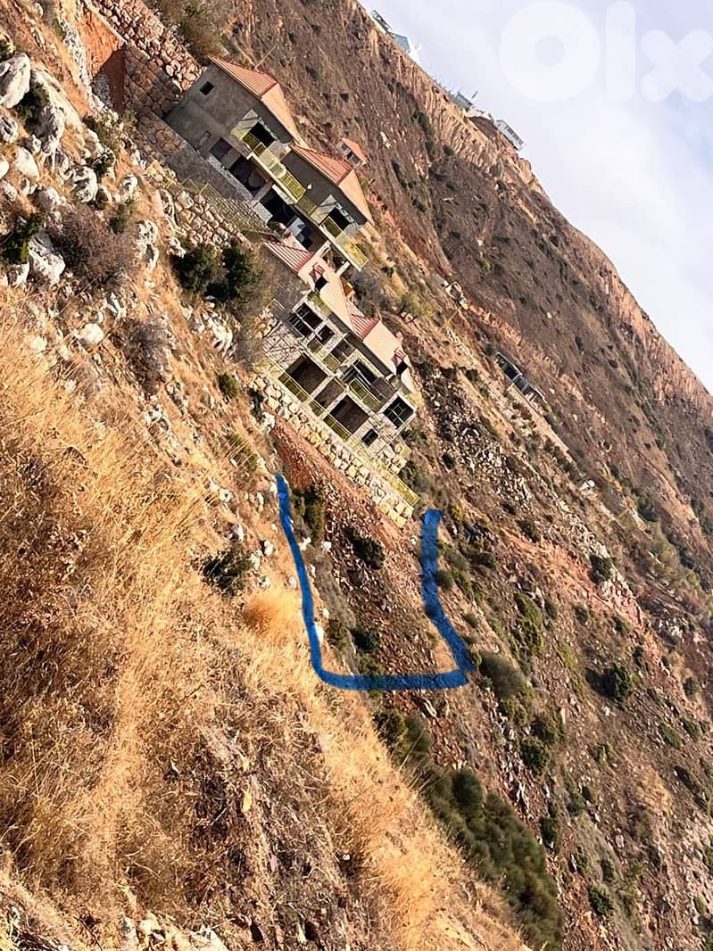 zaarour land 1050 sqm for sale panoramic view #6795 1