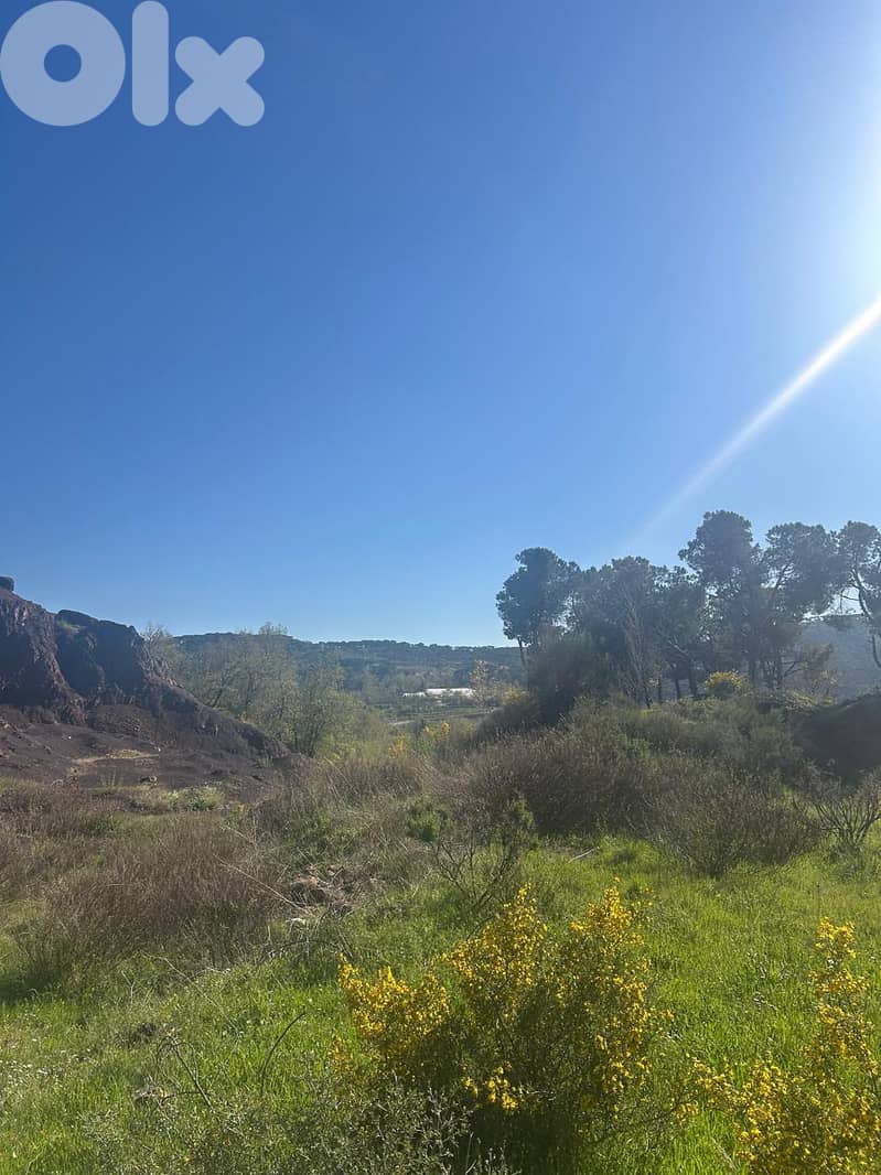 Land For Sale in Baskinta - أرض للبيع في بسكنتا 1