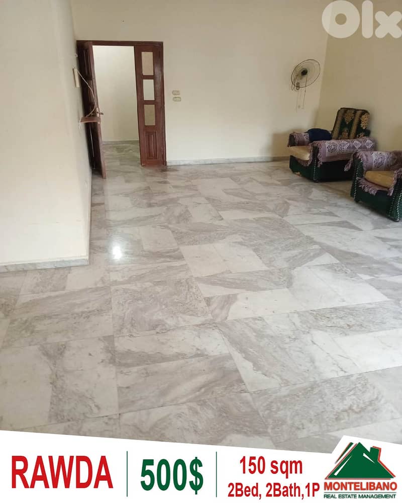 150 sqm Apartment For Rent in Rawda (روضة) 0